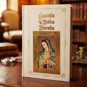Sagrada Biblia Mediana Lupita Rectangular medio cuerpo