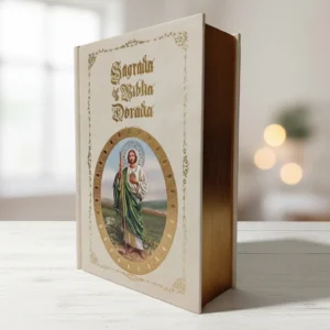 Sagrada Biblia Mediana San Judas Tadeo Dorado