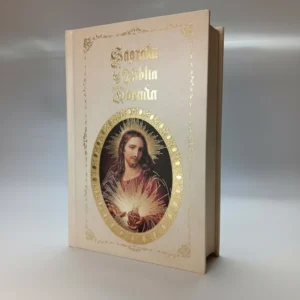 Sagrada Biblia Mediana Sagrado Corazon borde Dorado