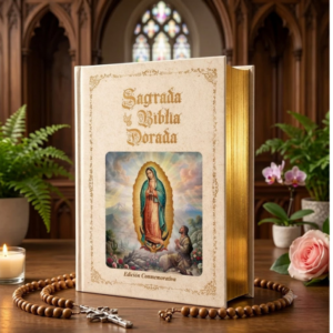 Sagrada Biblia Mediana Lupita Rectangular  cuerpo Completo c Juan Diego